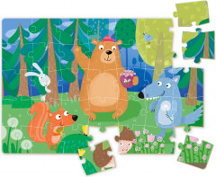 Пазл «Тедди и его друзья» - Фото 1