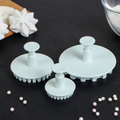 Набор плунжеров кондитерских «Шестеренки» - Фото 1