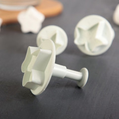 Набор плунжеров кондитерских «Листья» - Фото 1