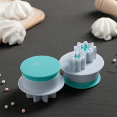 Набор плунжеров кондитерских «Цветы» - Фото 2