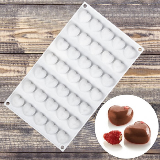 Форма для выпечки «Сердца»