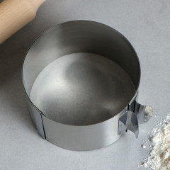 Форма для выпечки и выкладки с регулировкой размера «Круг» - Фото 1