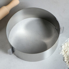 Форма для выпечки и выкладки с регулировкой размера «Круг» - Фото 2