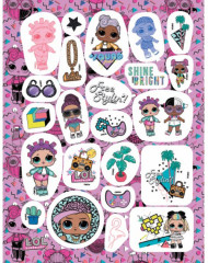 Наклейки «L.O.L. Будь стильной» - Фото 1