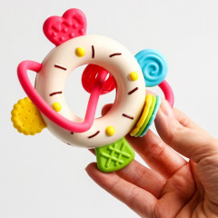 Набор погремушек-прорезывателей «Сладости» - Фото 1