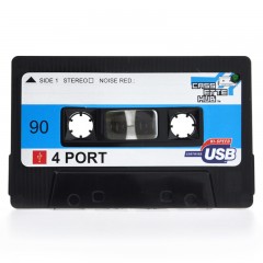 USB-разветвитель «Retro Tape», 4 порта - Фото 1