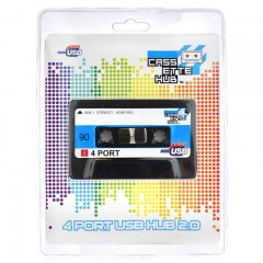 USB-разветвитель «Retro Tape», 4 порта - Фото 2