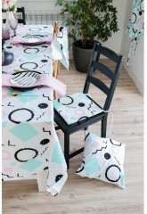 Наволочка декоративная «Квадраты» - Фото 2