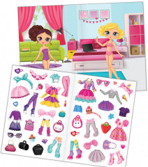 Многоразовые наклейки «Для девочек» - Фото 1