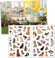 Многоразовые наклейки «Такие разные животные» - Фото 2