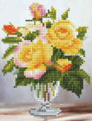 Мозаика алмазная «Чайные розы» - Фото 1