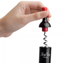 Штопор для бутылок «Mini Vin», черный - Фото 2