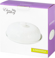 Блюдо для блинов с крышкой «Цветочки» - Фото 3