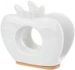 Салфетница на деревянной подставке «Яблоко» - Фото 2