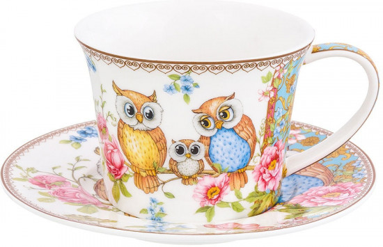 Набор чайный «Совушки»