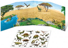 Многоразовые наклейки «Настоящие динозавры» - Фото 2