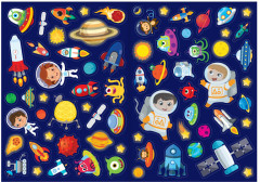 Многоразовые наклейки «Я изучаю космос» - Фото 3