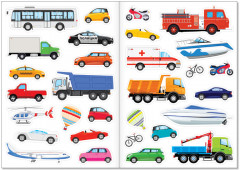 Многоразовые наклейки «Я изучаю транспорт» - Фото 3