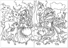 Набор раскраскок для девочек «Принцессы» - Фото 1