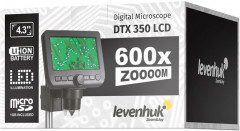 Микроскоп цифровой Levenhuk DTX 350 - Фото 4