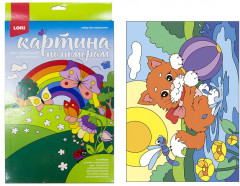 Картина по номерам «Радостный котенок» - Фото 1