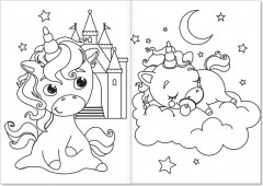 Раскраска «Милые пони» - Фото 1