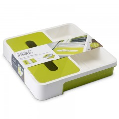 Органайзер кухонный, бело-зеленый - Фото 5