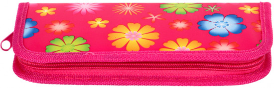 Пенал школьный «Цветы»