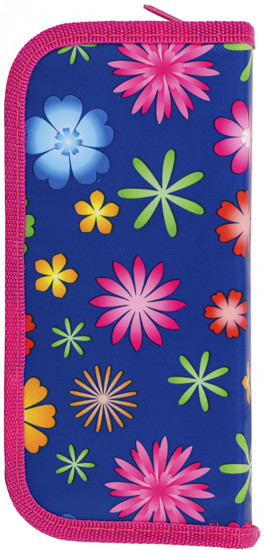 Пенал школьный «Цветы»