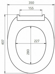 Сиденье-крышка для унитаза - Фото 1