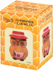 Горшочек для меда «Сова» - Фото 5