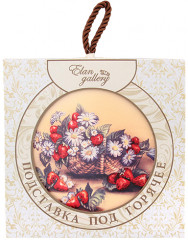 Подставка под горячее «Корзина с клубникой» - Фото 3