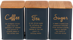 Хлебница с банками для сыпучих продуктов «Midnight» - Фото 4