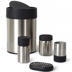 Стакан для ванной «Ensa», черный - Фото 1