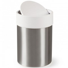 Контейнер мусорный «Ensa», белый - Фото 1