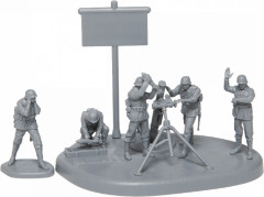 Модель сборная «Немецкий 120-мм миномет с расчетом» - Фото 1