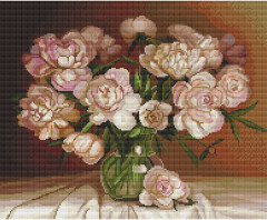 Картина мозаикой «Букет в тёплых тонах» - Фото 1