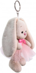 Игрушка-брелок «Зайка Ми в розовой юбке и с бантиком» - Фото 1