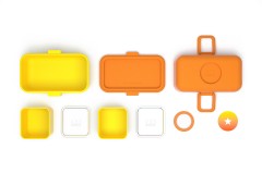 Ланч — бокс «MB Tresor», банановый - Фото 1