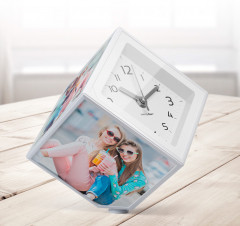 Держатель-часы для фотографий вращающийся «Photo-Clock» - Фото 1