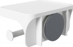 Держатель для туалетной бумаги с полочкой - Фото 4