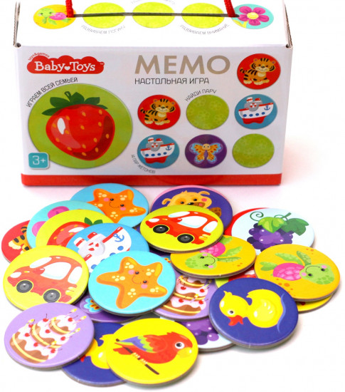 Игра настольная «Мемо»