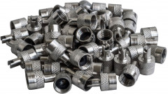 Колпачок на шинный вентиль с ключом - Фото 1