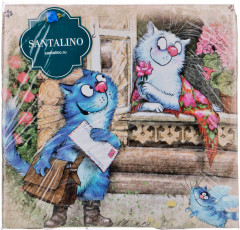 Набор салфеток «Синие коты» - Фото 2