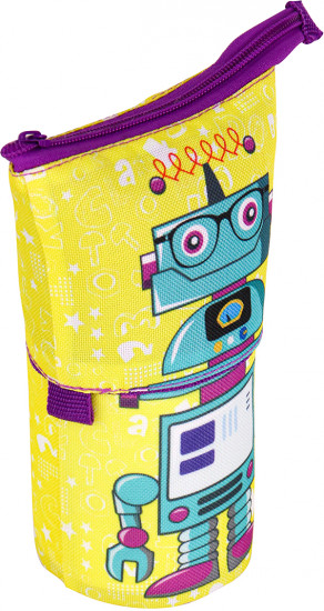 Пенал-стакан трансформер «Робот в очках»