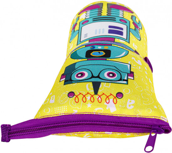 Пенал-стакан трансформер «Робот в очках»