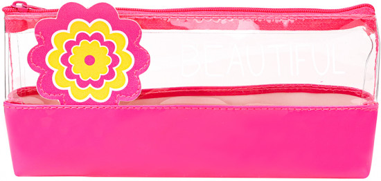 Пенал школьный «Яркий цветок»