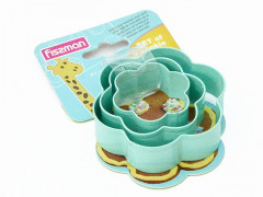 Набор из 3 формочек для вырезания печенья - Фото 1