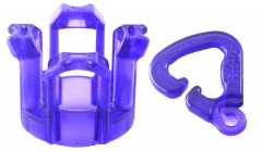 Набор для плетения браслетов, фиолетовый - Фото 1