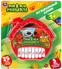 Игрушка музыкальная «Домик-пианино» - Фото 3